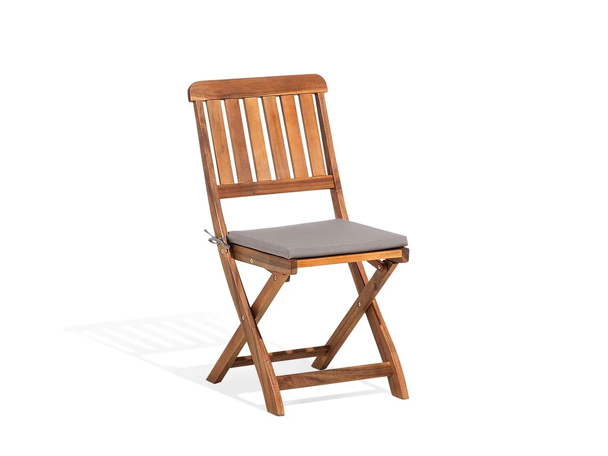 Conjunto De Jardín En Madera De Acacia 6 Plazas CENTO - Imagen 12