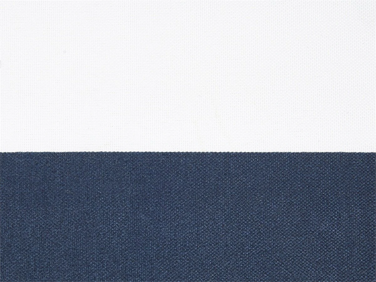 Banco De Jardín De Madera Con Cojín Azul Marino/blanco 160 Cm VIVARA - Imagen 11