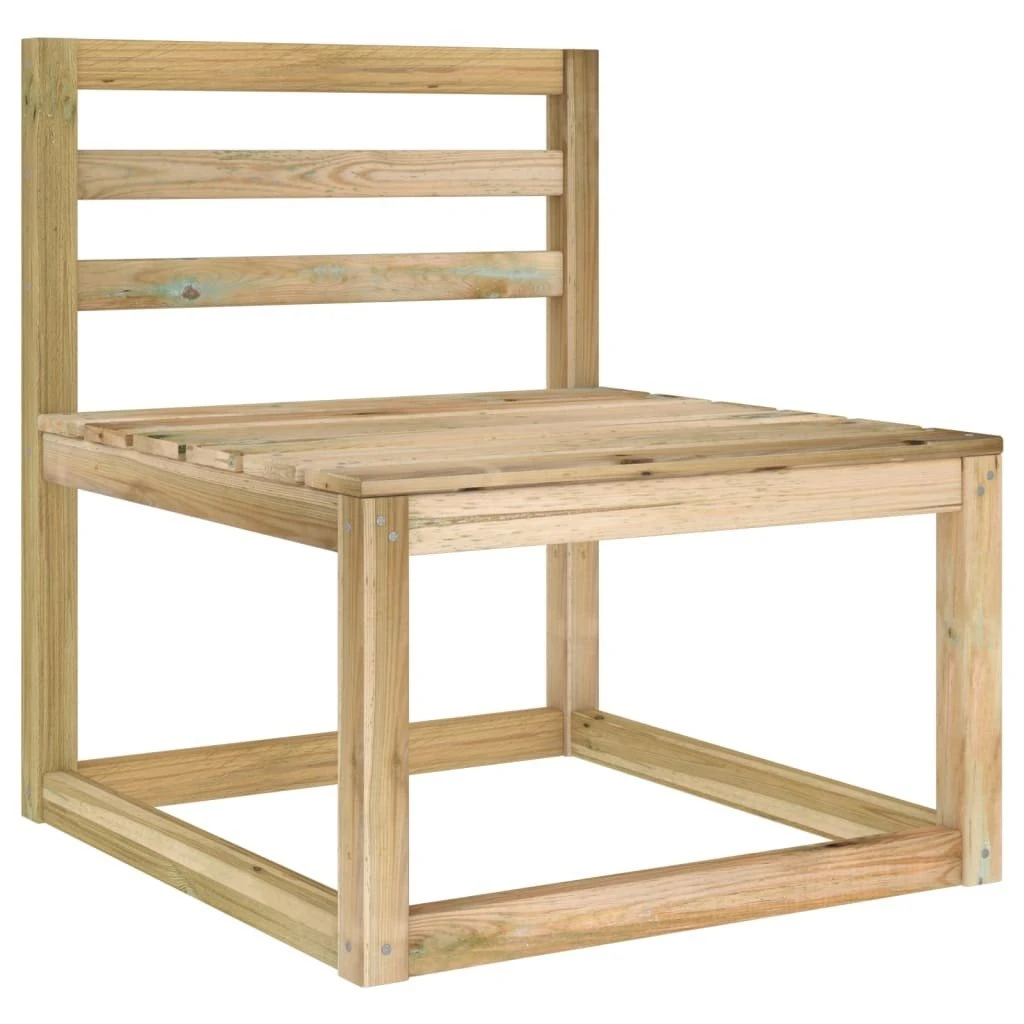 Juego De Muebles Jardín De 5 Piezas Con Cojines Grises VidaXL - Imagen 6