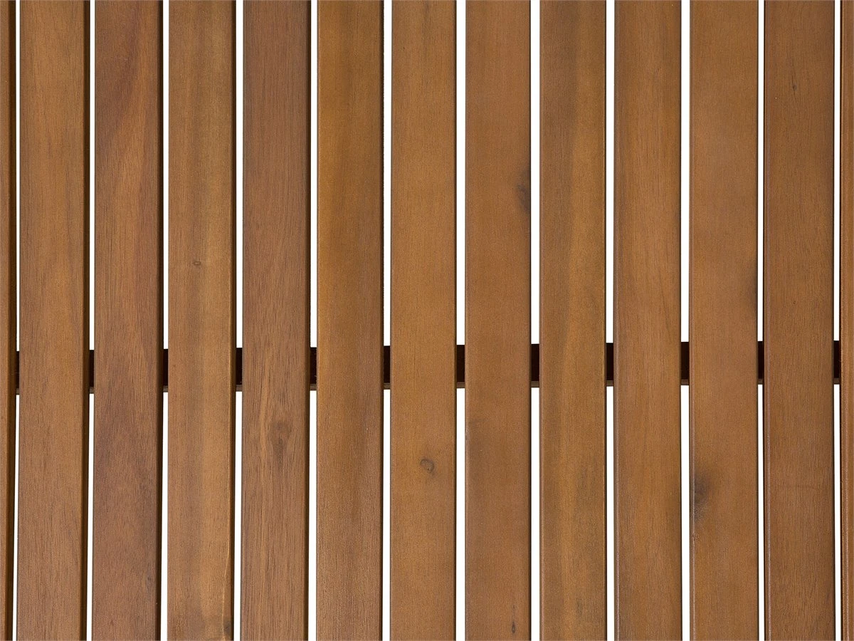 Mesa De Comedor De Madera De Acacia Clara 180 X 90 Cm SASSARI - Imagen 6