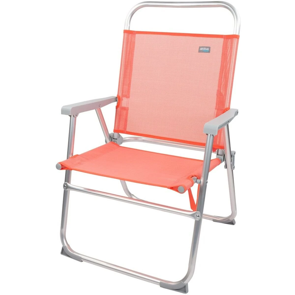 Silla Plegable Aktive Flamingo Coral 48 X 88 X 50 Cm (4 Unidades) - Imagen 2