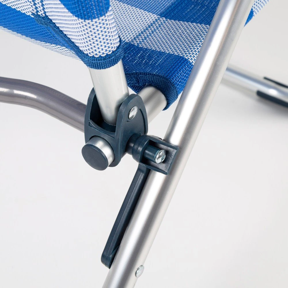 Silla De Playa Y Tumbona Plegable Rayas C/cojín Aktive - Imagen 7