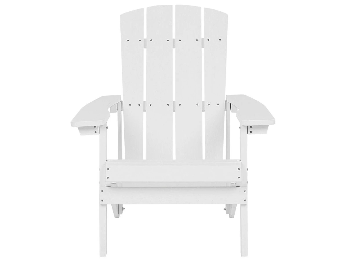 Silla De Jardín Blanca Con Reposapiés ADIRONDACK - Imagen 5