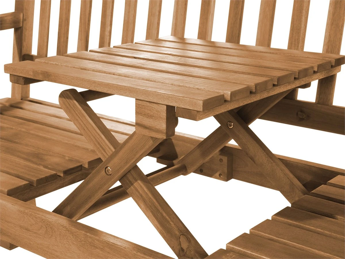 Banco De Jardín De Madera De Acacia HILO - Imagen 11