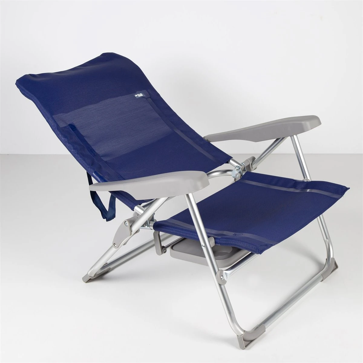 Silla De Playa Multiposición Plegado Slim C/mesa Y Cojín Aktive - Imagen 7