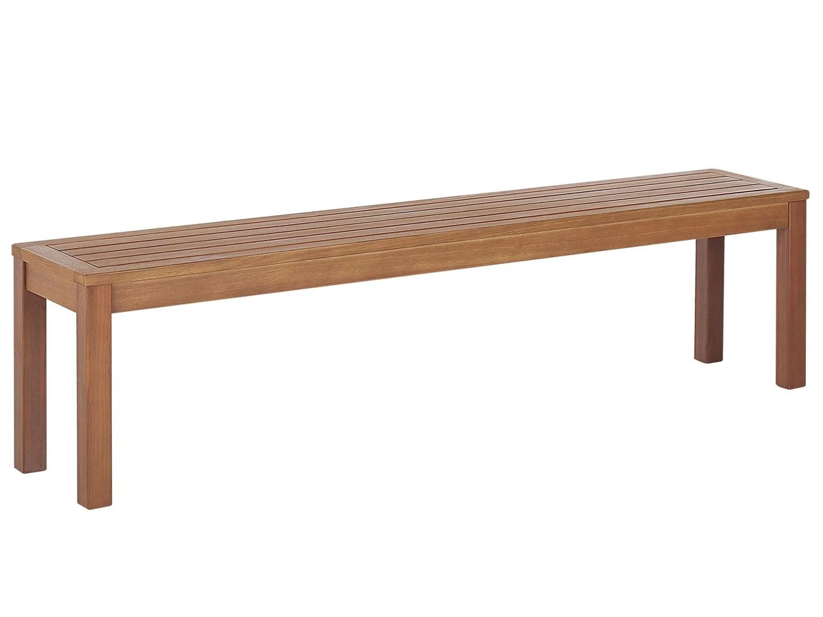 Banco De Jardín Madera Clara 170 Cm MONSANO - Imagen 4