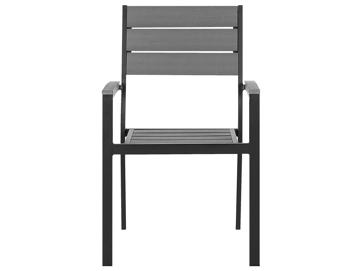 Conjunto De Jardín 4 Personas Gris PRATO - Imagen 6