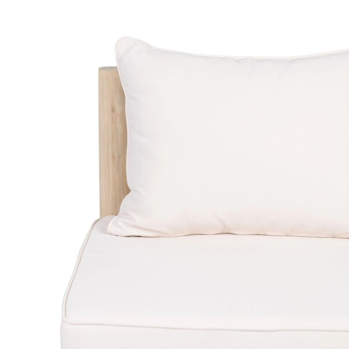 Sofá De 2 Plazas AKAR 131 X 80 X 77,5 Cm Madera De Teca - Imagen 5