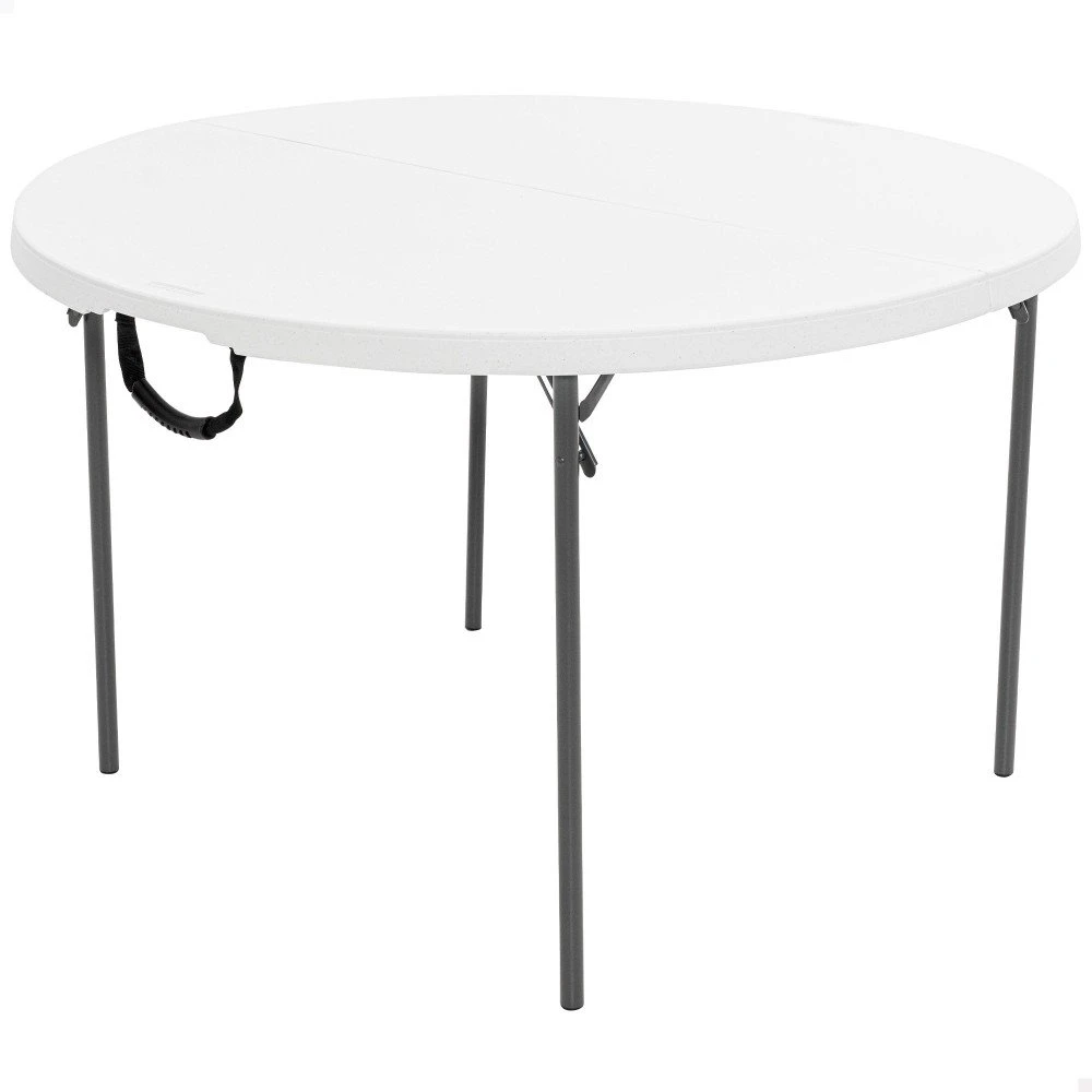 Mesa Redonda Plegable LIFETIME Ø122 X 74 Cm