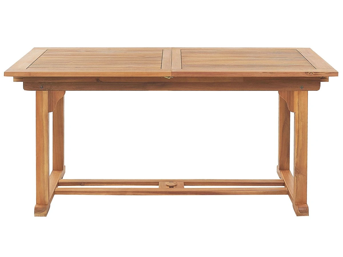 Conjunto De Jardín De Madera De Acacia Con 6 Sillas Y Cojines Terracota JAVA - Imagen 5