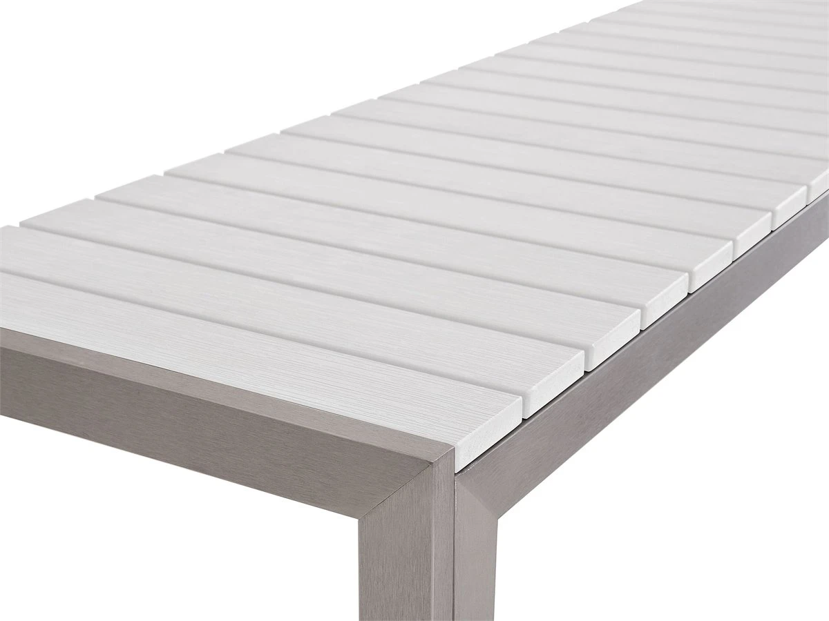 Conjunto De Jardín En Aluminio Blanco NARDO - Imagen 7