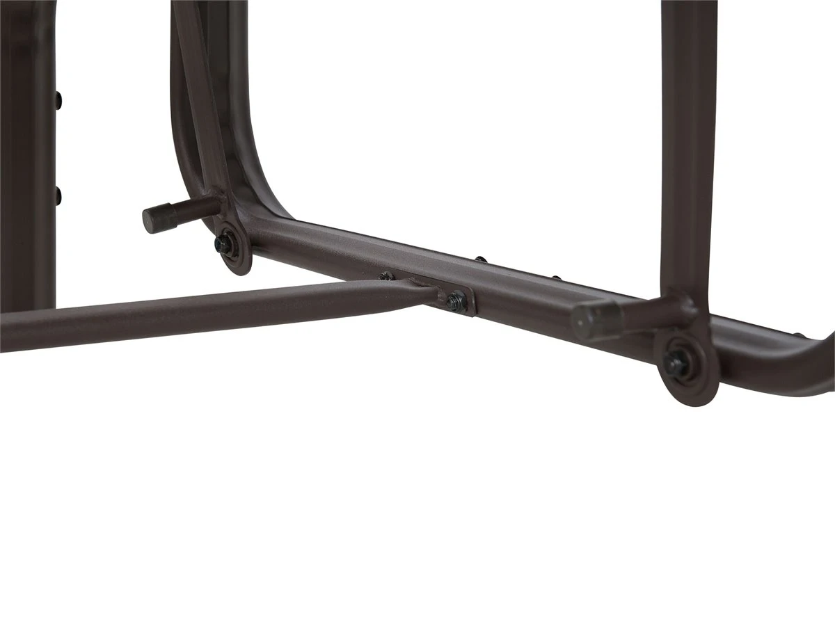 Silla De Jardín De Metal Marrón/gris BORGIO - Imagen 8