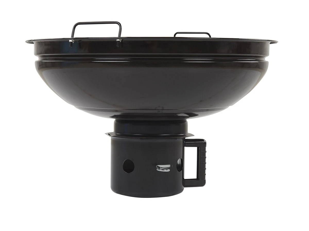 Mesa De Jardín De Metal Marrón Oscuro/beige ⌀ 105 Cm MANFRIA - Imagen 9