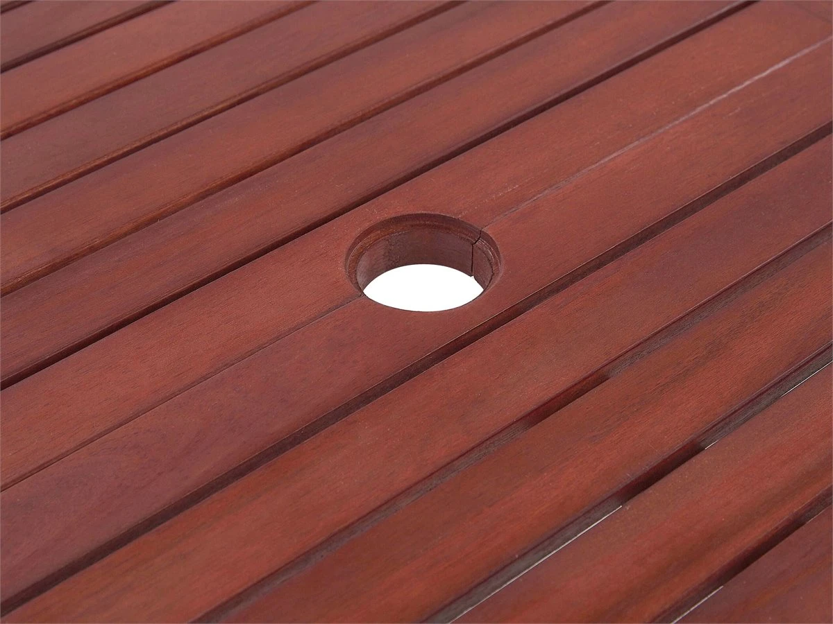 Conjunto De Jardín De Madera De Acacia Oscura TOSCANA - Imagen 10