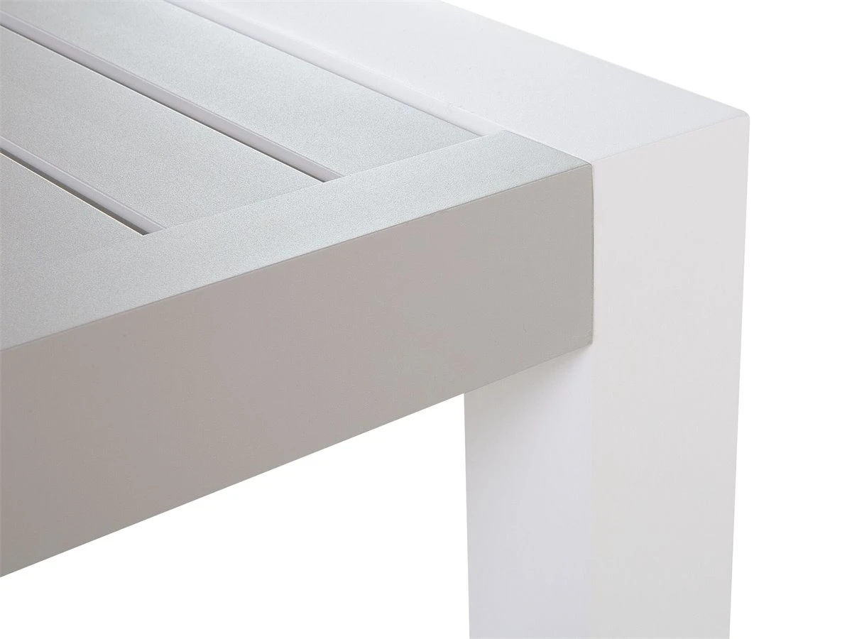 Conjunto De Jardín En Aluminio Gris CASTELLA - Imagen 11