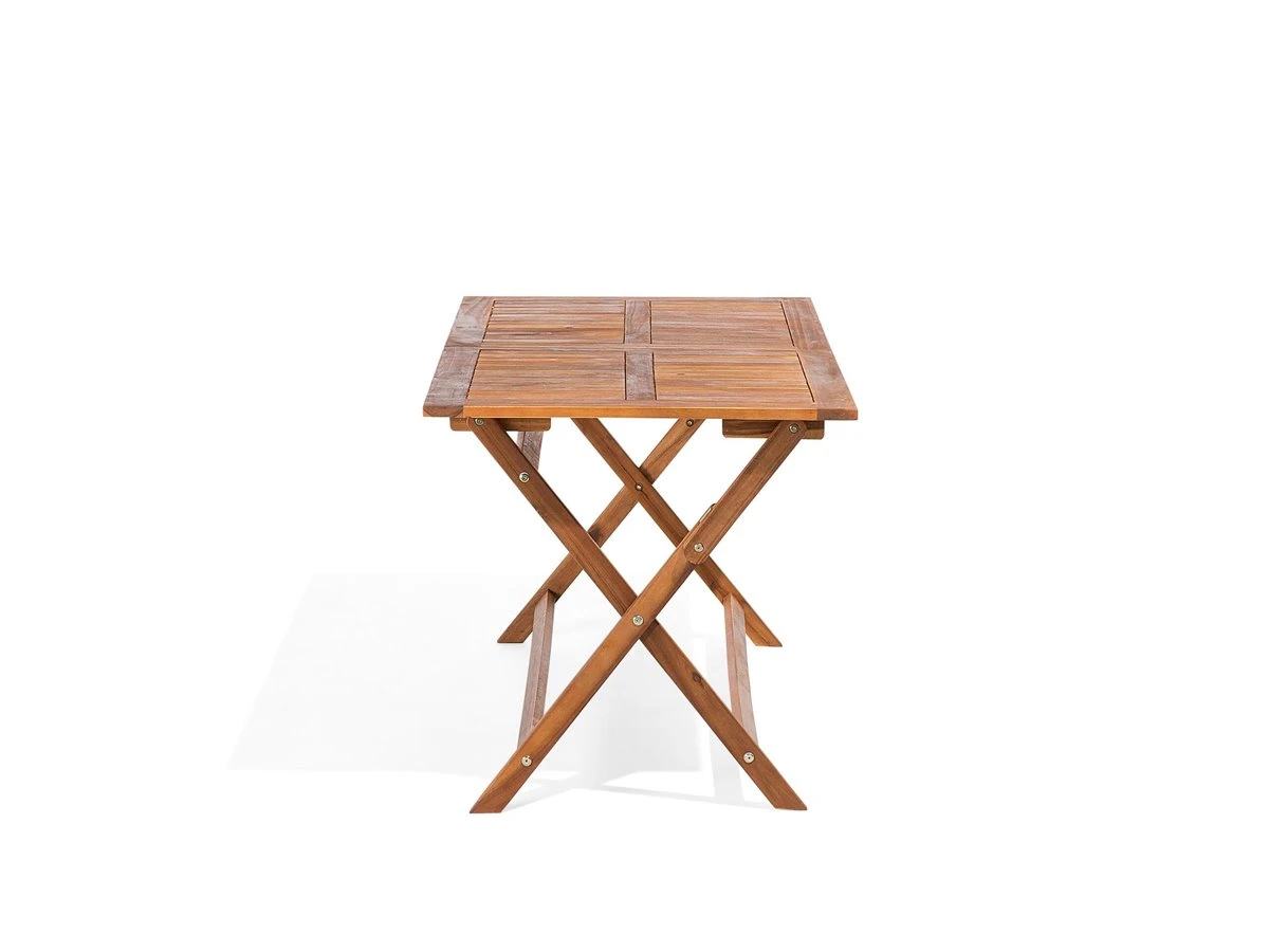 Conjunto De Jardín En Madera De Acacia 6 Plazas CENTO - Imagen 7