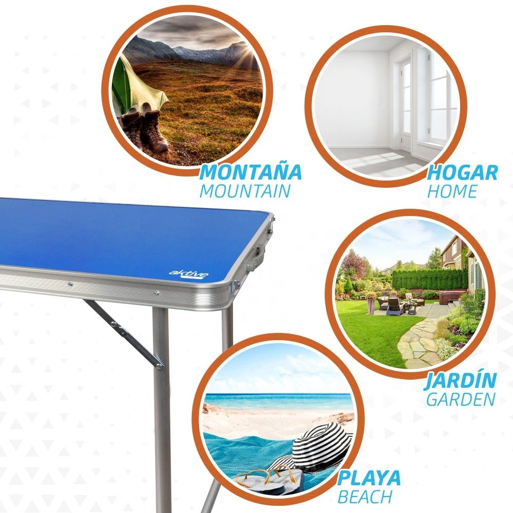 Mesa Ping Pong Plegable De Camping Aktive - Imagen 5