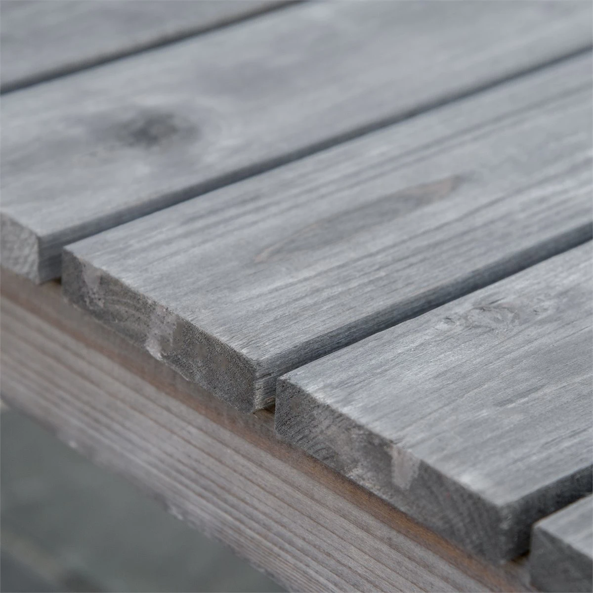 Outsunny Banco De Jardín De 2 Plazas Banco Listones De Madera Con Respaldo Y Reposabrazos Para Terraza Balcón Patio Exterior Carga 320 Kg 140x50x85 Cm Gris - Imagen 9