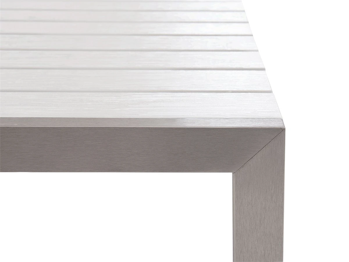 Conjunto De Jardín En Aluminio Blanco NARDO - Imagen 8