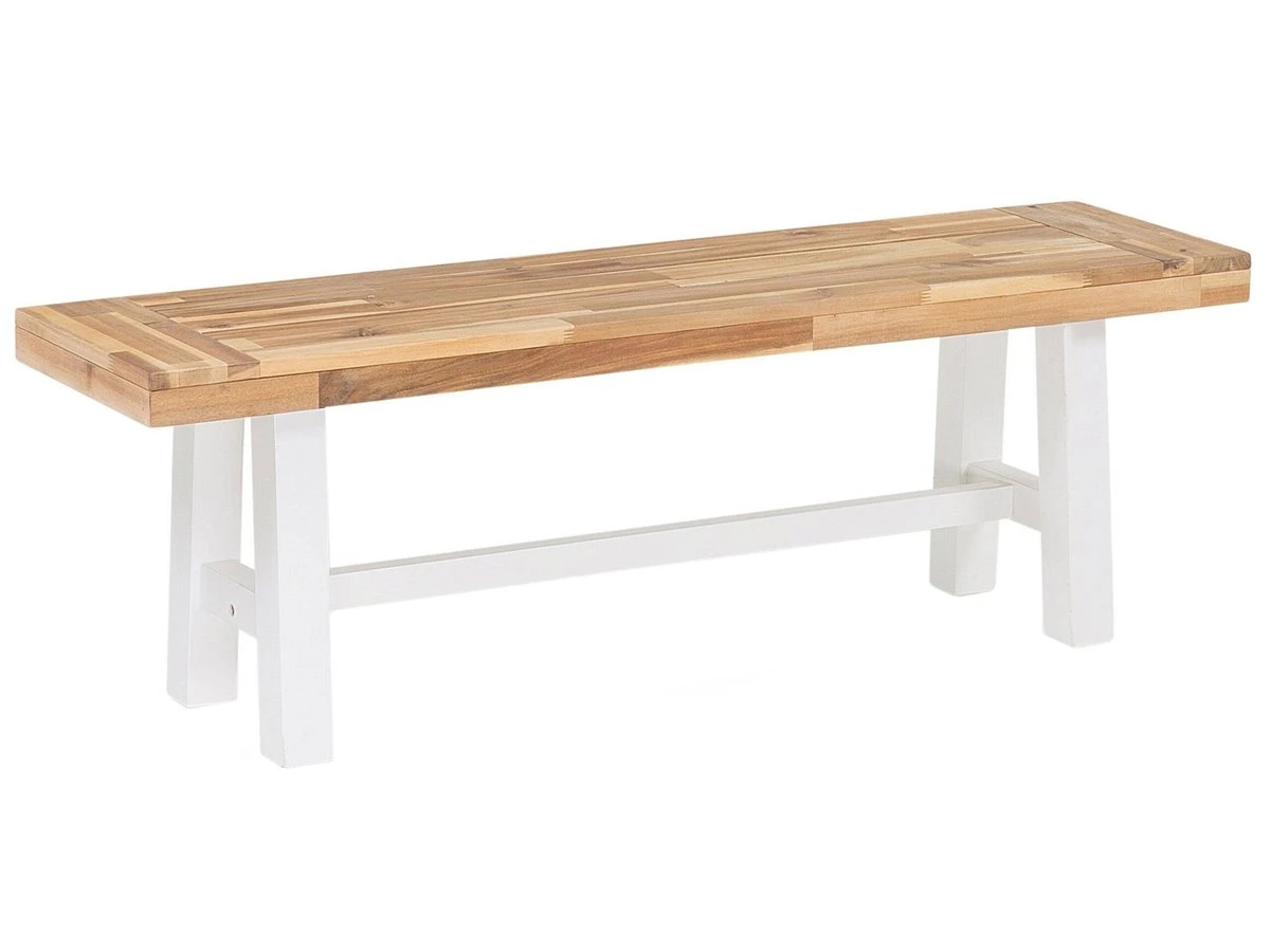 Banco De Madera Blanco/marrón SCANIA - Imagen 6