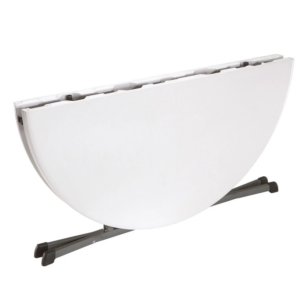 Mesa Redonda Plegable Blanco LIFETIME Ø152 X 75,5 Cm - Imagen 2