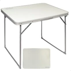 Mesa Plegable Camping Aktive Blanca