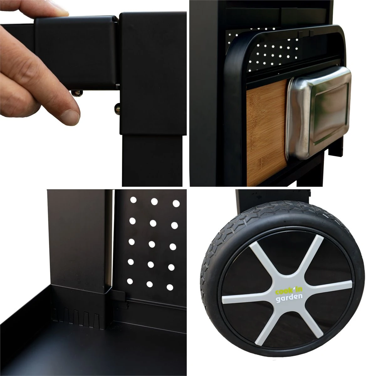 Cook'in Garden - Carrito Para Plancha REVA 110 PREMIUM - Imagen 3