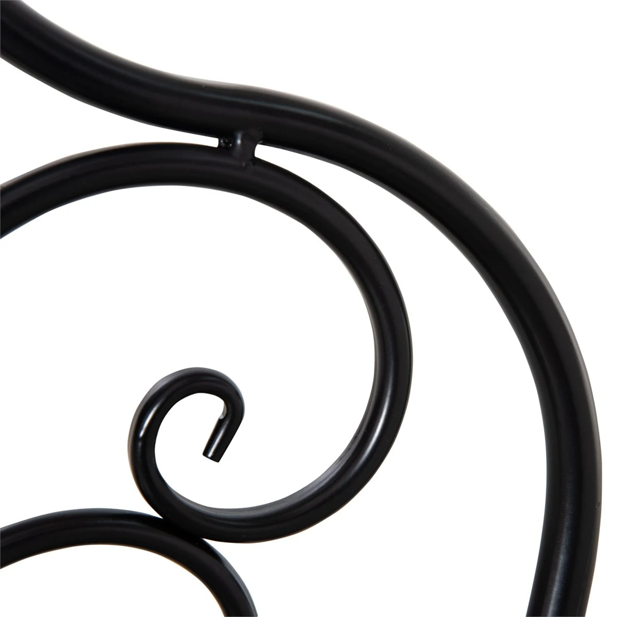 Outsunny Set De 2 Sillas De Jardín Plegables Con Asiento De Mosaico Cerámico Y Marco De Metal Carga 120 Kg Para Bistró Terraza Patio Exterior 40x50x92 Cm Negro - Imagen 5