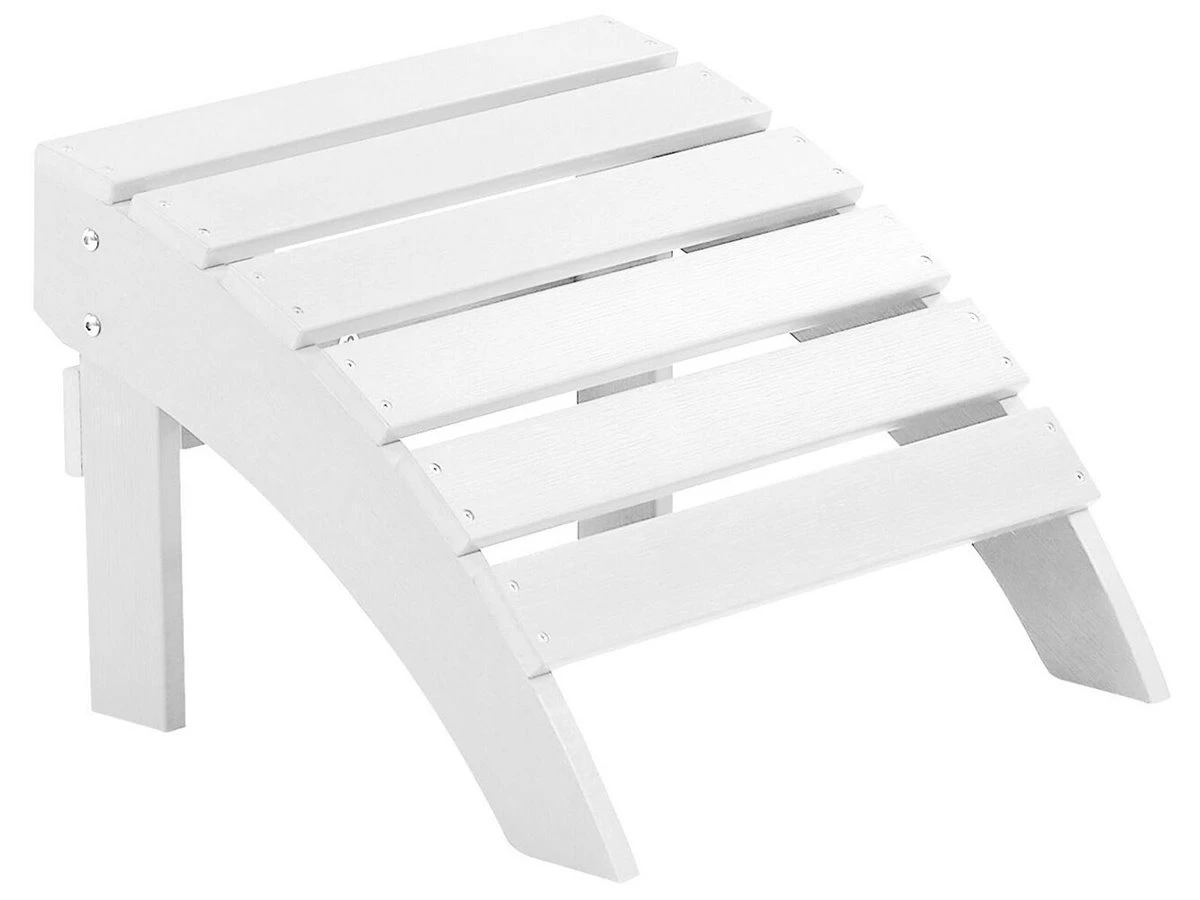 Silla De Jardín Blanca Con Reposapiés ADIRONDACK - Imagen 12