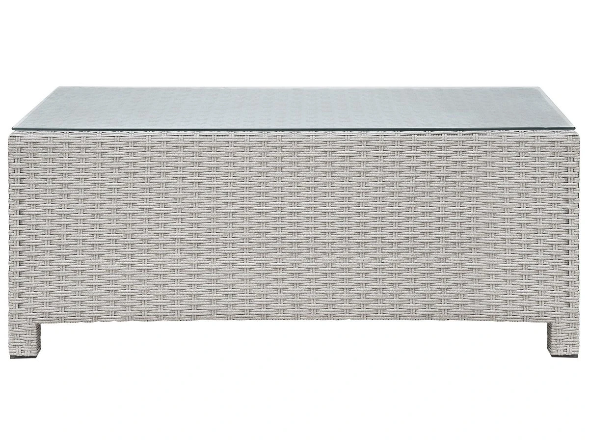 Conjunto De Jardín En Ratán Gris MILANO - Imagen 11