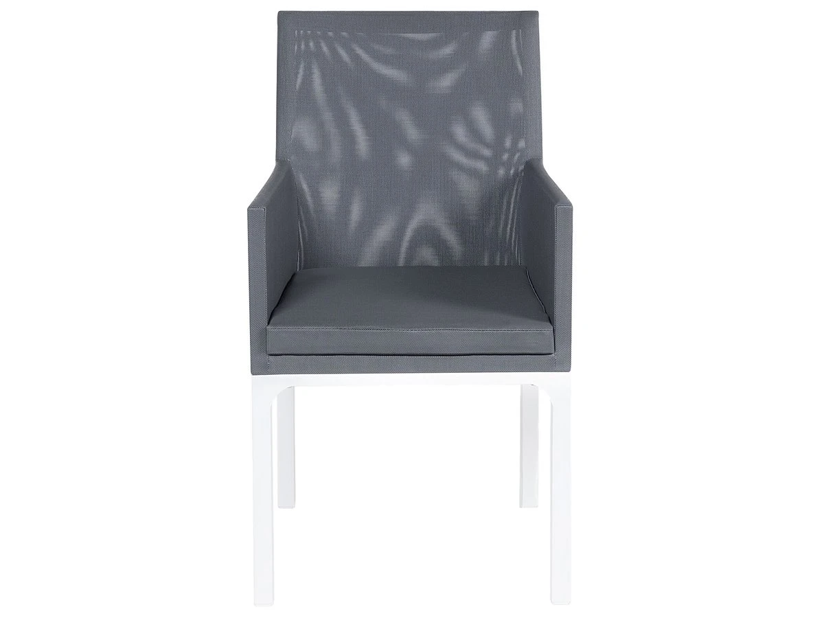 Conjunto De Jardín En Aluminio Gris BACOLI - Imagen 7