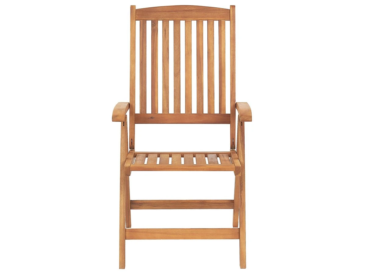 Conjunto De Muebles De Balcón De Madera Con Cojines Terracota JAVA - Imagen 5