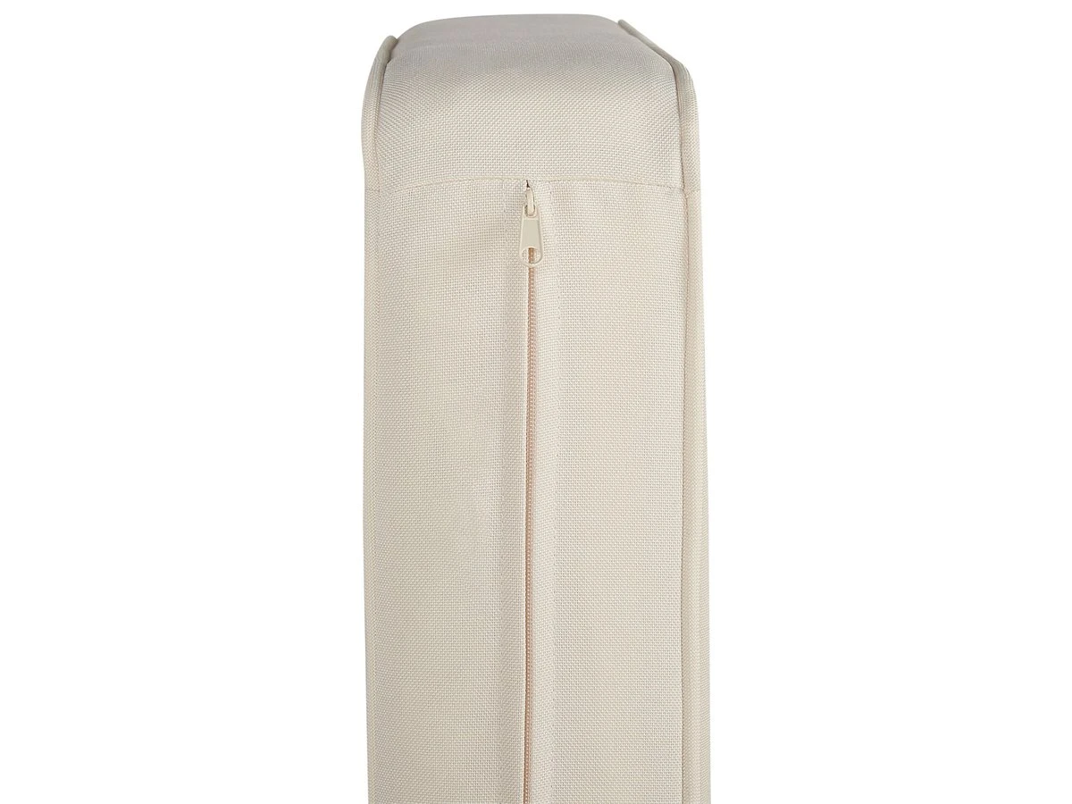 Sillón De Jardín De Madera De Acacia Madera Clara/blanco Crema BARATTI - Imagen 7