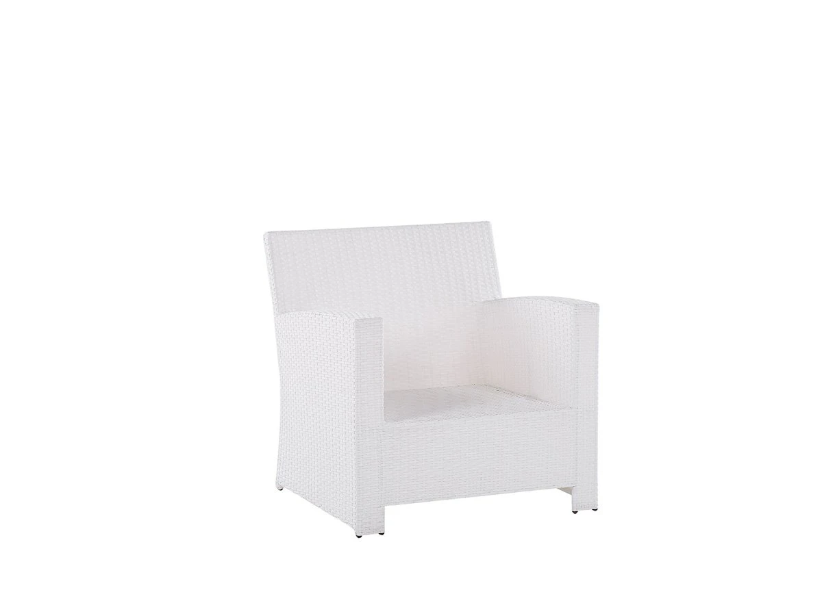 Conjunto De Jardín De Ratán Blanco SAN MARINO - Imagen 8