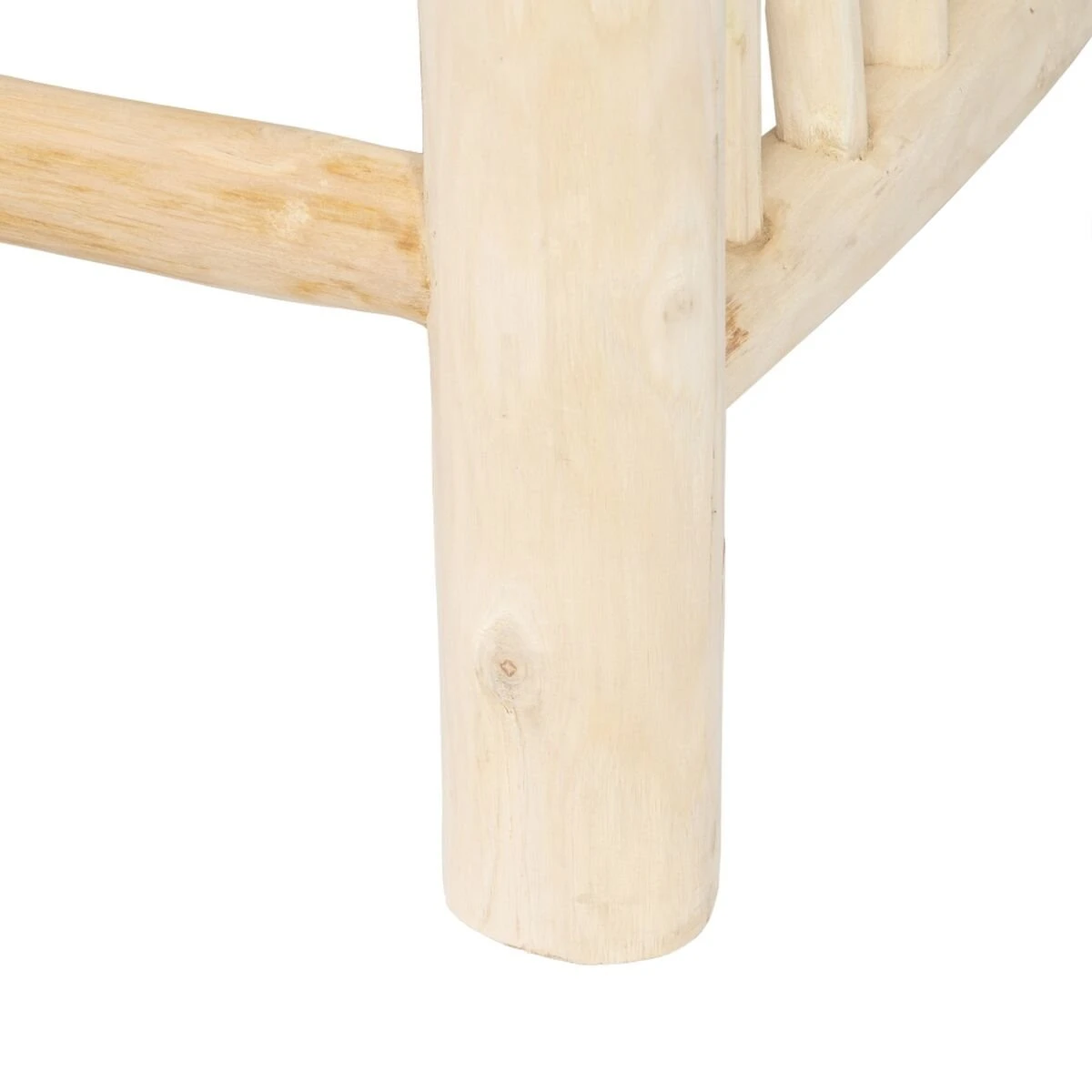 Sofá De 2 Plazas AKAR 131 X 80 X 77,5 Cm Madera De Teca - Imagen 9