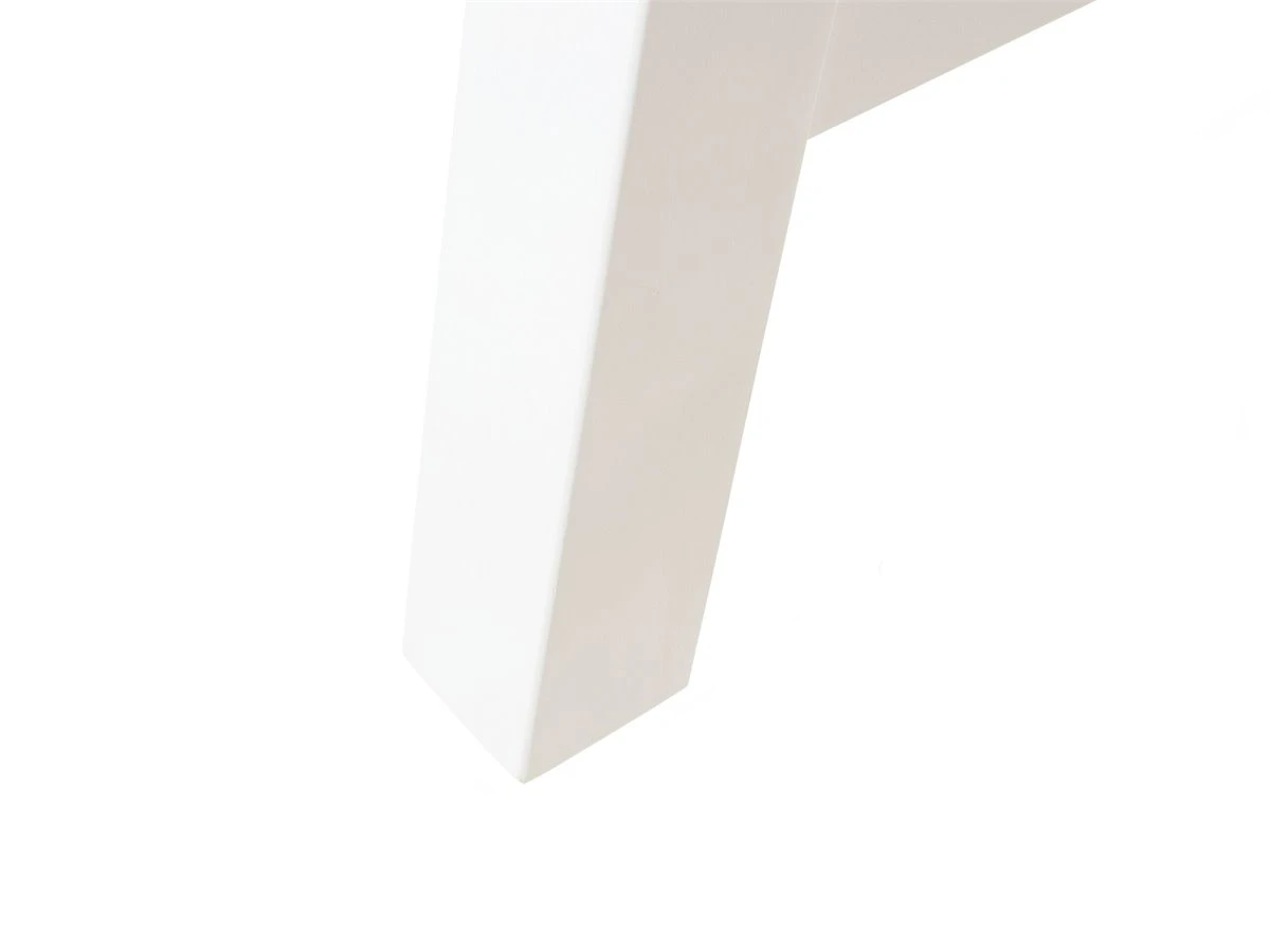 Mesa De Comedor De Madera De Acacia Clara/blanco 170 X 80 Cm SCANIA - Imagen 8