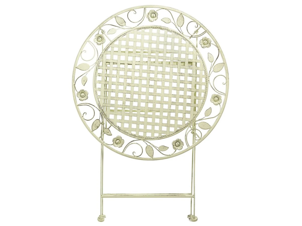 Mesa De Balcón Verde Claro ø 70 Cm BIVIO - Imagen 4