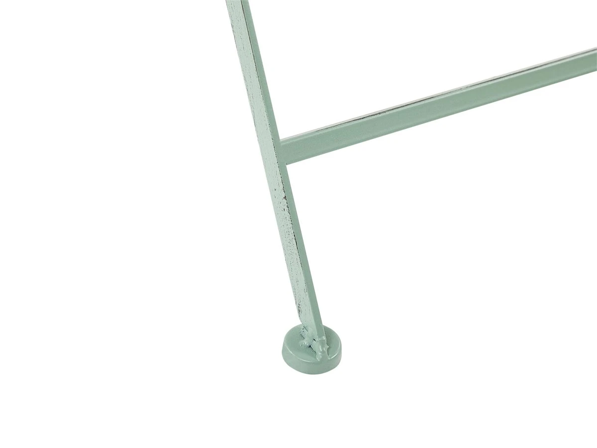 Mesa De Jardín De Metal Verde Claro ⌀ 70 Cm TRENTO - Imagen 8
