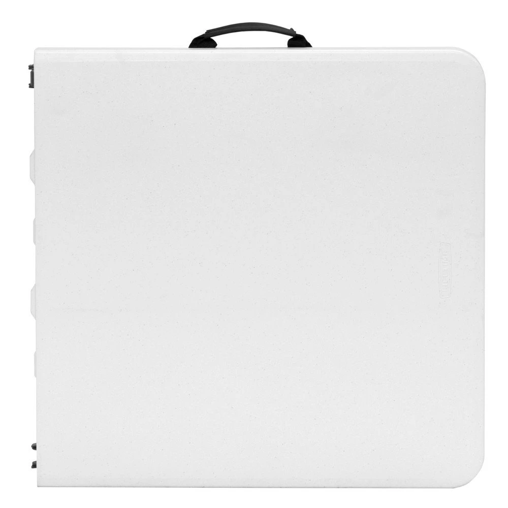 Mesa Plegable Ajustable En Altura Blanco LIFETIME 122 X 61 X 56-91 Cm - Imagen 2