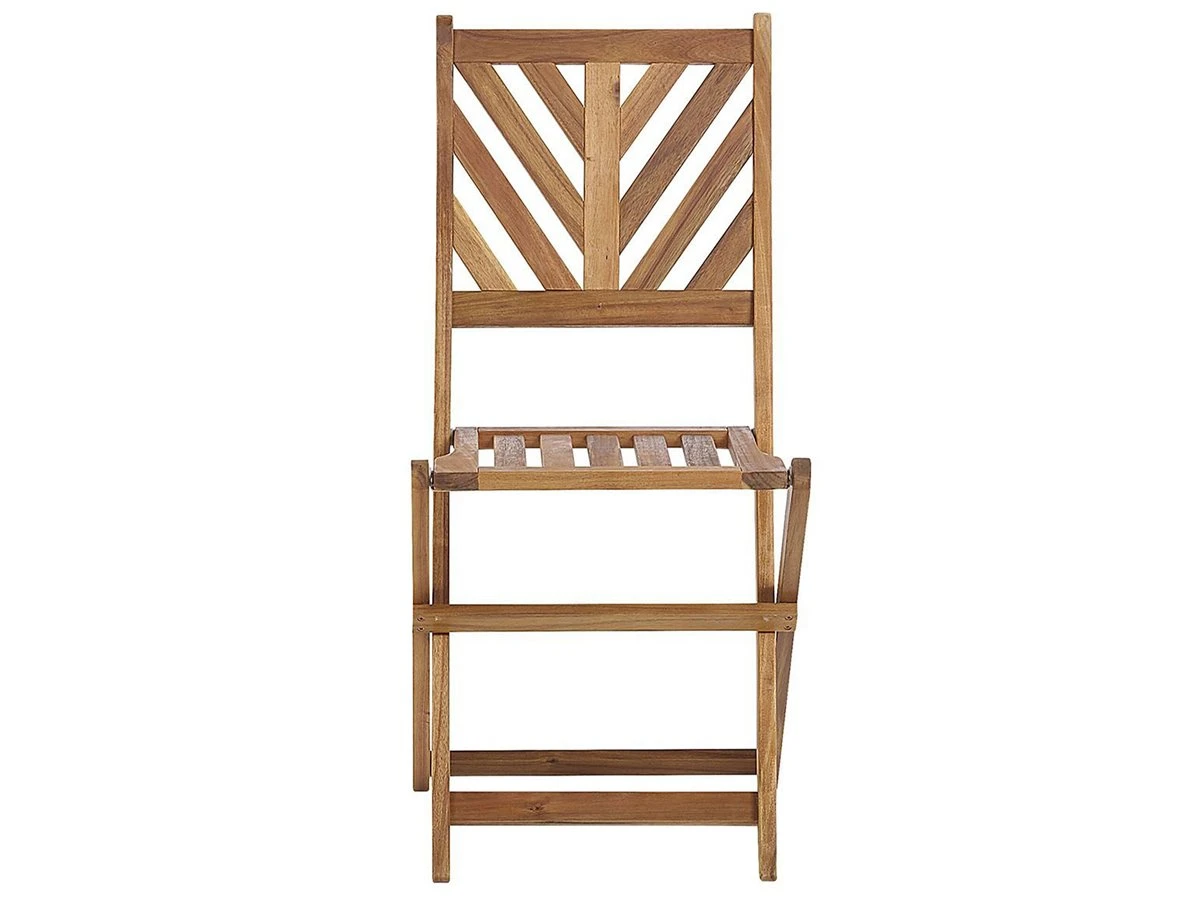 Conjunto De Balcón En Madera Clara TERNI - Imagen 6