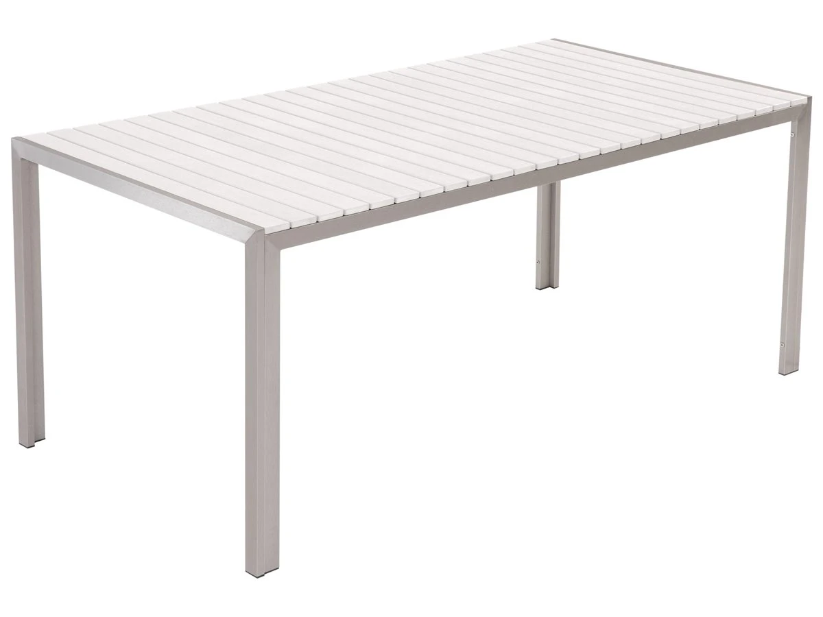 Conjunto De Jardín En Aluminio Blanco NARDO - Imagen 4