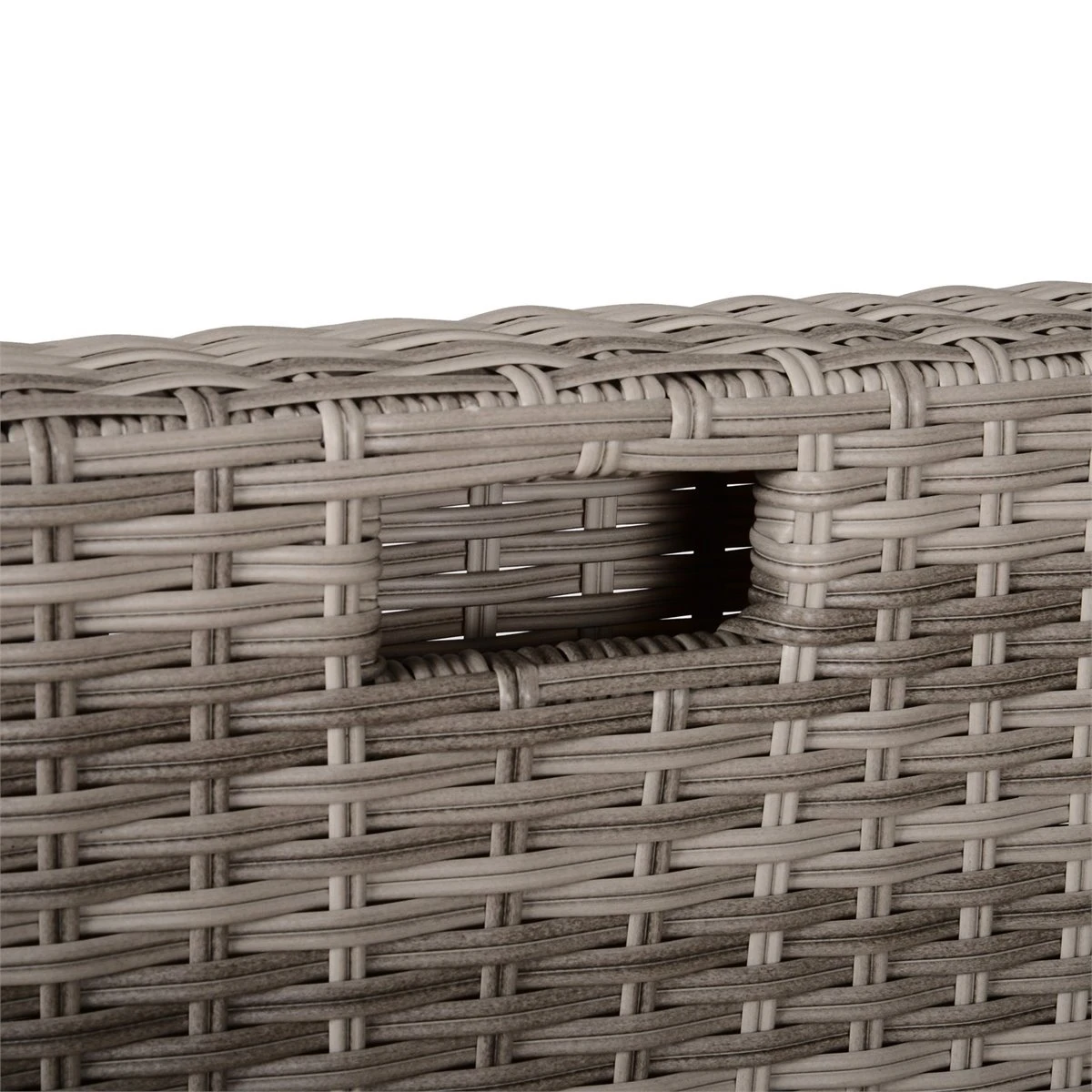 Outsunny Conjunto De Muebles De Jardín 8 Piezas De Ratán Convertible Con 2 Mesas De Centro 2 Sofás Esquineros 2 Sillones 2 Taburetes Con Cojines Para Patio Porche Terraza Gris - Imagen 10