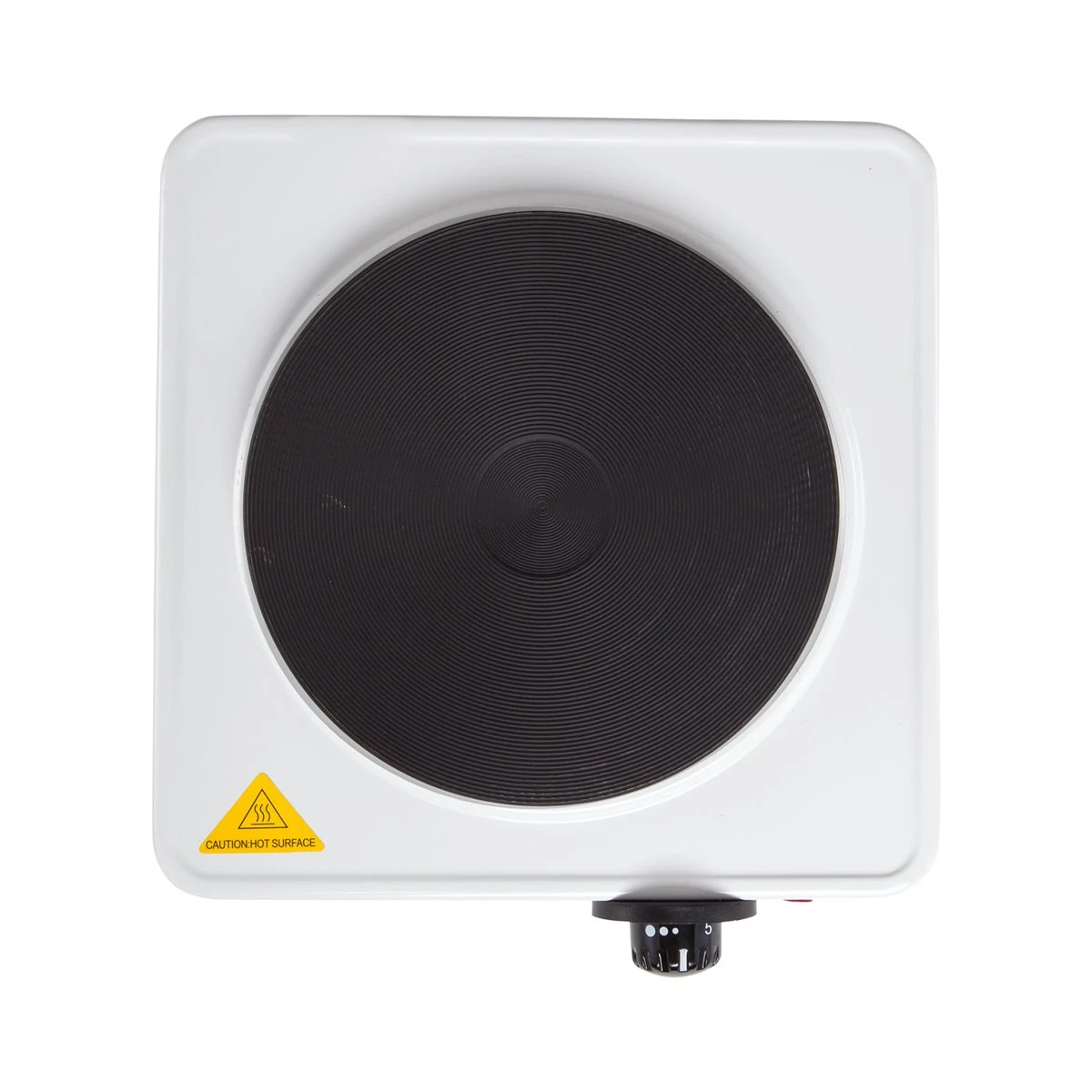 Adler AD6503 Hornillo Eléctrico, Zona Cocinado 18,5 Cm, Termostato Regulación Continua, Compacto,Camping, 1500, Blanco - Imagen 4