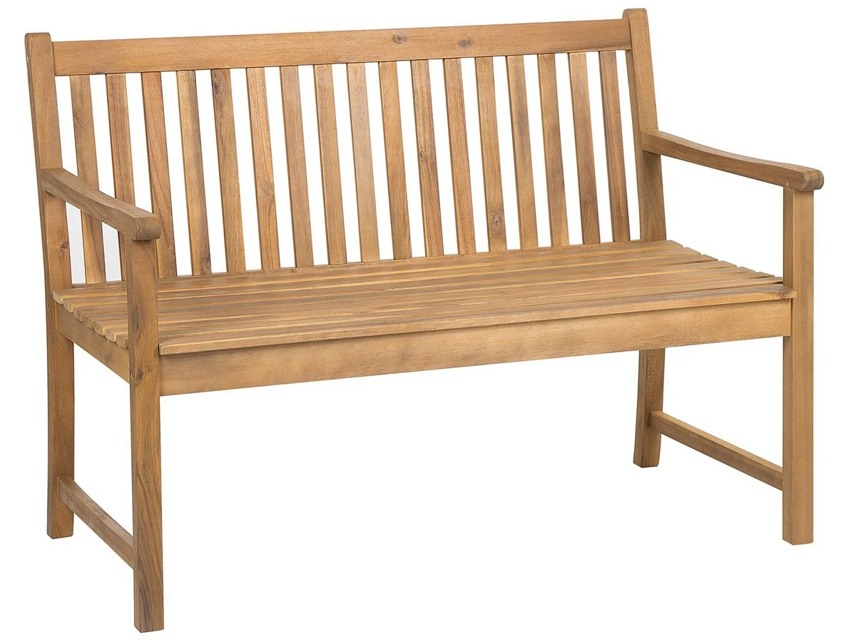 Banco De Jardín De Madera 120 Cm VIVARA - Imagen 4