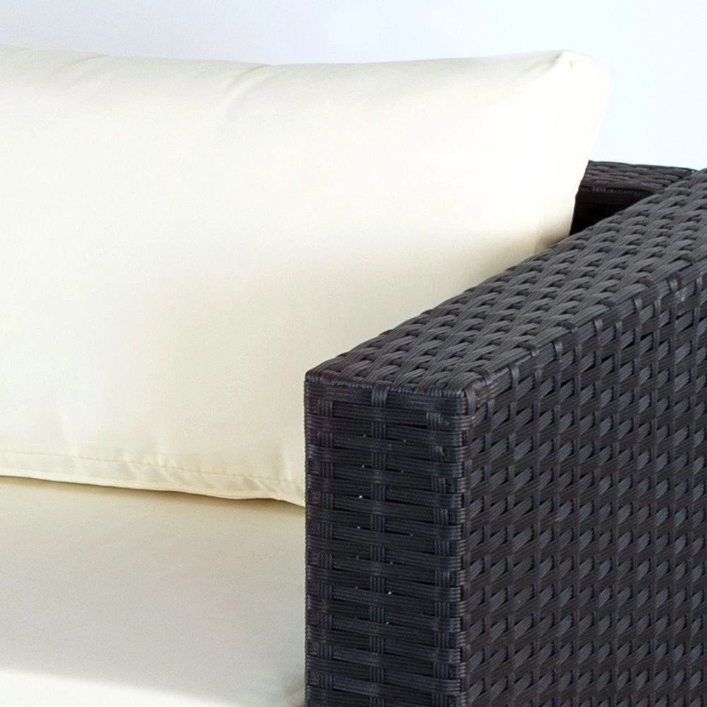 Conjunto Muebles Terraza Y Jardín Ratán C/sofá Modular Y Mesa Aktive - Imagen 3