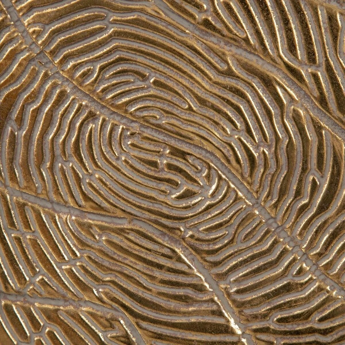 Mesa Auxiliar 64,5 X 54 X 78 Cm Dorado Metal - Imagen 6