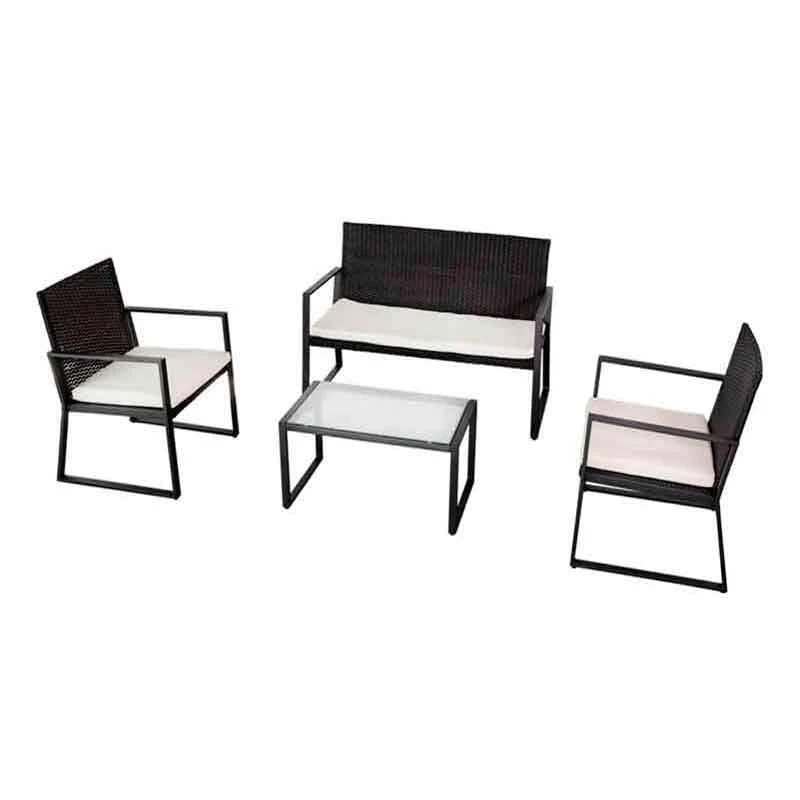 Muebles De Jardín Aktive Negro