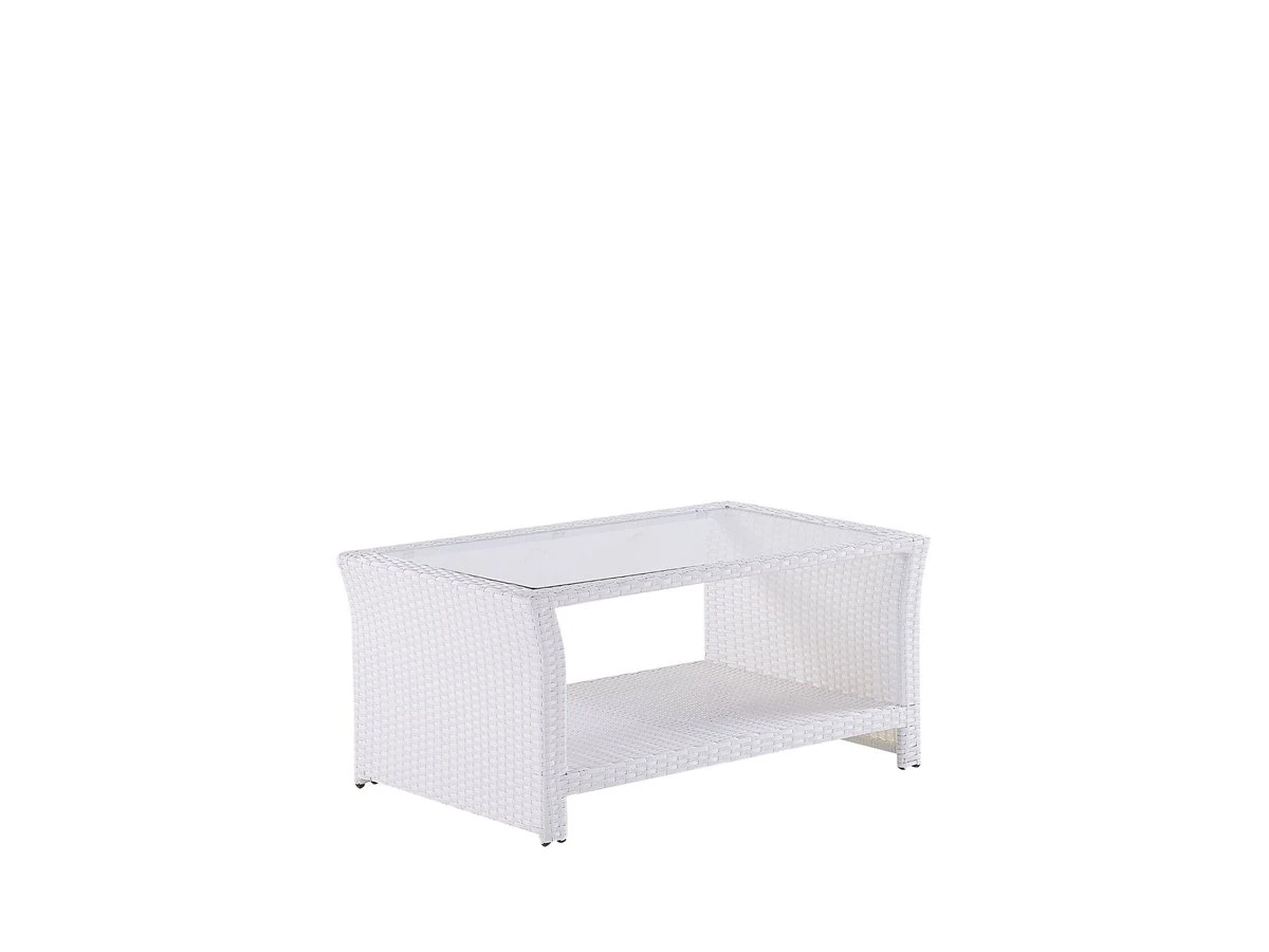 Conjunto De Jardín De Ratán Blanco SAN MARINO - Imagen 11